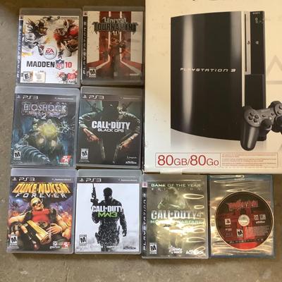 369 Playstation 3 with Games