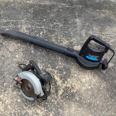 371 SKILSAW Circular Saw & Craftsman Blower