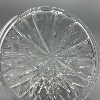 Vintage Crystal Glass Mid Century Art Deco Liquor Vino Ship Decanter flat bottom