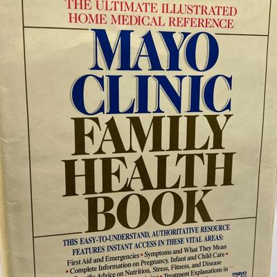 Retro Ultimate Illustrated Home Medical Reference Mayo Clinic Family Health Book