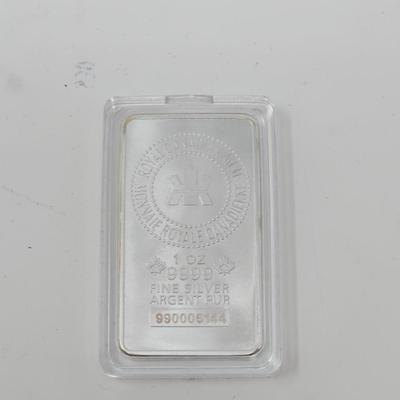 Silver Bar - 1 0z. Uncirculated 990006144
