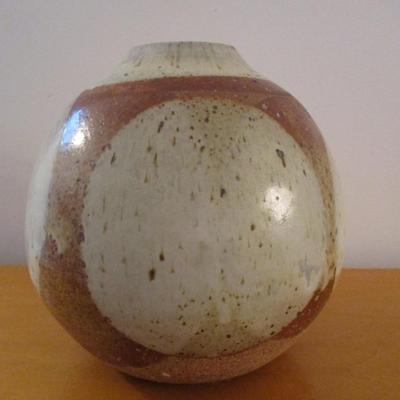 Handmade Pottery Vase Signed by Artist