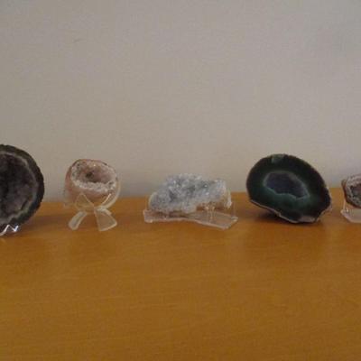 Collection of Nicely Cut and Polished Geodes