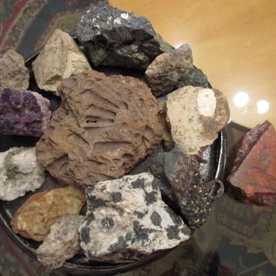 Assorted Geodes and Minerals