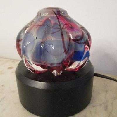 Hand Crafted Art Glass Desk Light