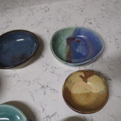 Handmade Pottery Bowls - Signed By Artist