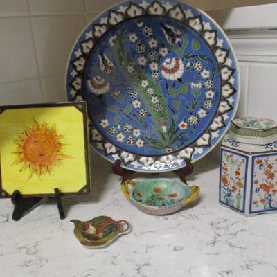 Collection of Pottery and Ceramic Home Decor Items