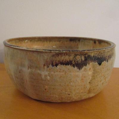 Handmade Pottery Bowl - Signed By Artist