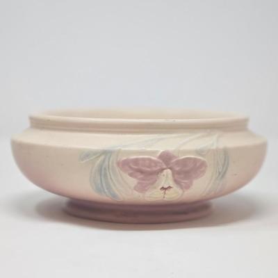 Hull Pottery Orchid Art Bowl