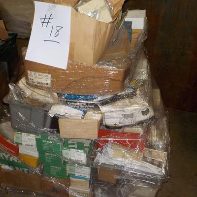 Leviton, Bryant and dozens of other makes single pole switches and covers. Count 3000.