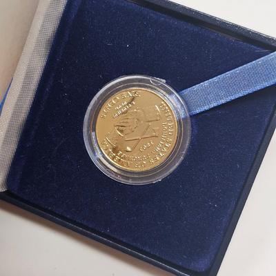 2004 Uncirculated Gold Nickel Lousiana Purchase