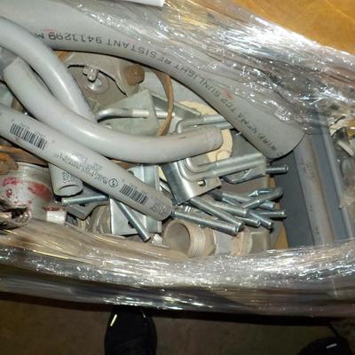 Conduit fittings both cast and emt connectors mixed count 2000.