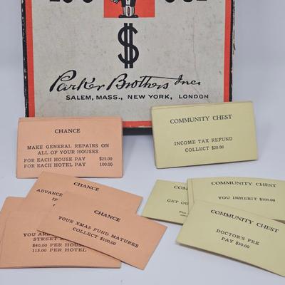 1935/36 Vintage Monopoly Set