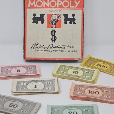 1935/36 Vintage Monopoly Set