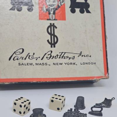 1935/36 Vintage Monopoly Set