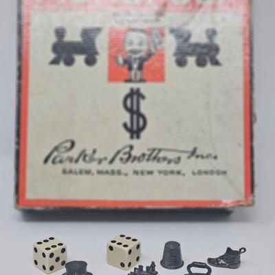1935/36 Vintage Monopoly Set