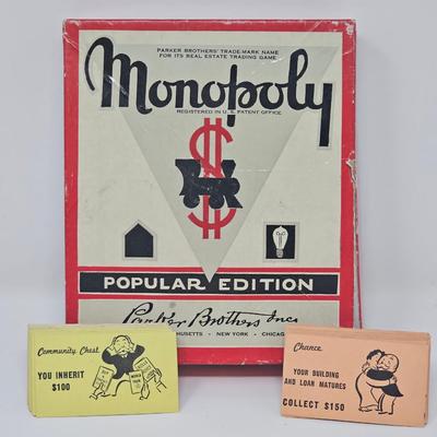 1930's Monopoly Set