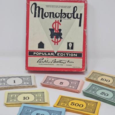 1930's Monopoly Set