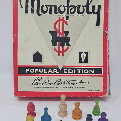 1930's Monopoly Set