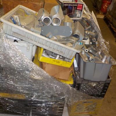 Conduit , ultra light, PVC, Junction boxes, brackets, covers, non metal count 2300.