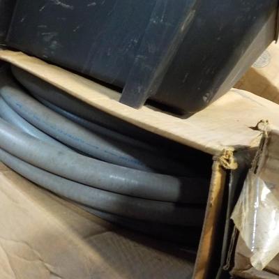 Flexi, PVC, Rolls different sizes full boxes electrical hose. 10 full boxes.