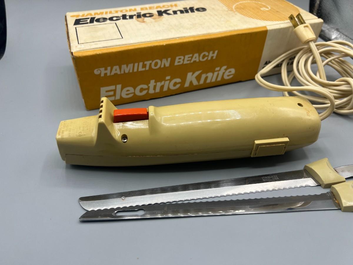 Vintage Hamilton Beach Scovill Electric Kitchenware Carving Knife with