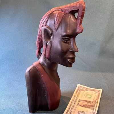 AFRICAN ART WOOD CARVING 