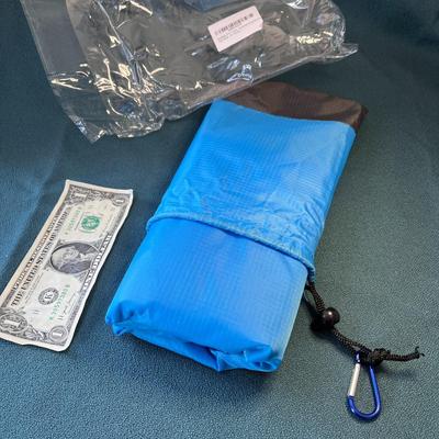 LARGE UNOPENED BEACH BLANKET IN CARRY BAG