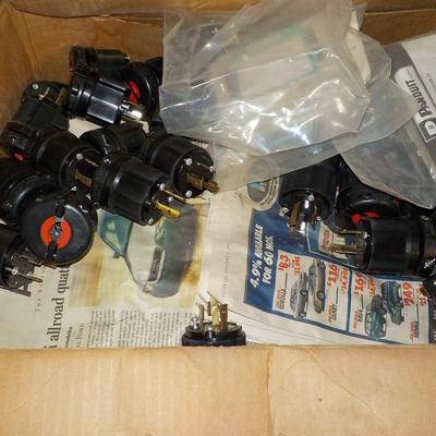 Surface mounted junction boxes, plugs heavy duty, count 2100