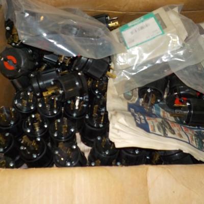 Surface mounted junction boxes, plugs heavy duty, count 2100