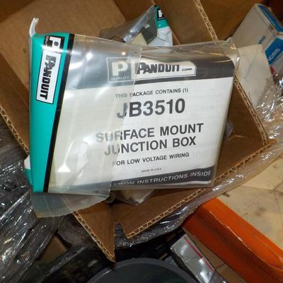 Surface mounted junction boxes, plugs heavy duty, count 2100