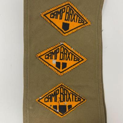 Vintage Boy Scout Sash w/merit badges