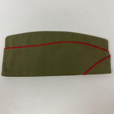 50s BSA garrison flat cap, khaki green