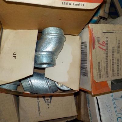 Non metallic, ultra light , flexi, residential conduit fittings, count 3000.