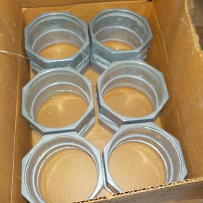 Non metallic, ultra light , flexi, residential conduit fittings, count 3000.