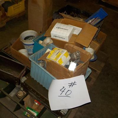 PVC , timers, plugs wire mold mix. count 200
