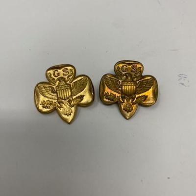 Girl Scout Pins - Vintage