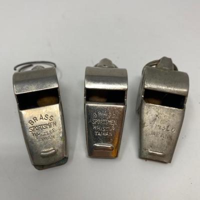 Vintage BSA Whistles - Lot of 3