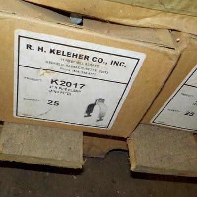 Hoffman, Kellerher, floor stand kits for panels. 100 items.