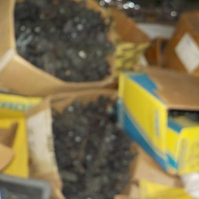 Pallet of conduit hangers, count of 4000.