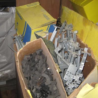 Hangers for large and small conduit runs. count 500.