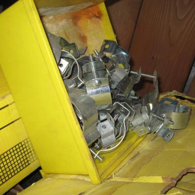 Hangers for large and small conduit runs. count 500.