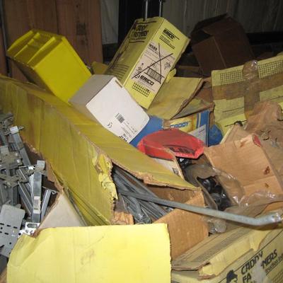 Hangers for large and small conduit runs. count 500.