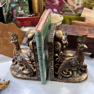 Boxes, Book ends, Needlepoint, Original oil painting minis