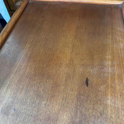 Vintage Mahogany end / night table with one drawer