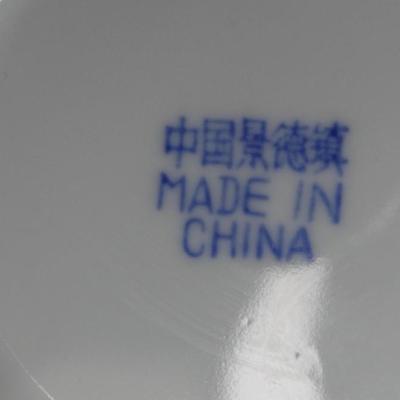 Rice Bowls Blue and White with Dragon