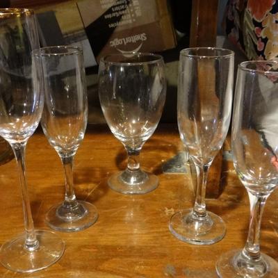 Variety Crystal Glass Stemware