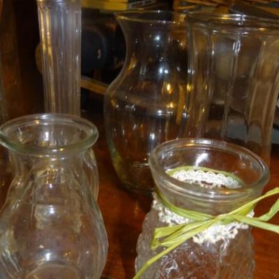 Variety Glass Vases