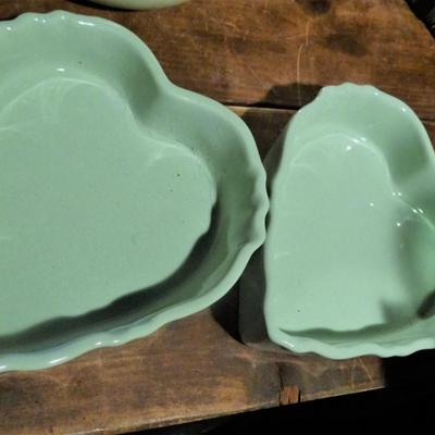 Pair of Heart Snack Bowls