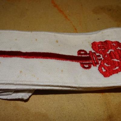 Boy Scouts Sash Red Arrow